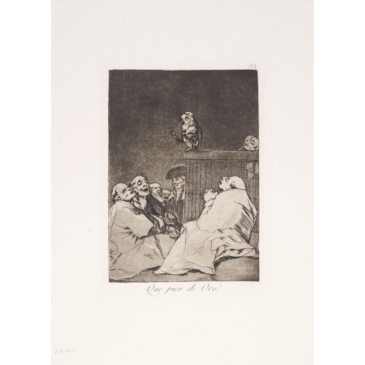 Francisco José de Goya y Lucientes (1746-1828), LOS CAPRICHOS, CA. 1855-1878 [D. 40-111; H. 38-109], - Image 33 of 55