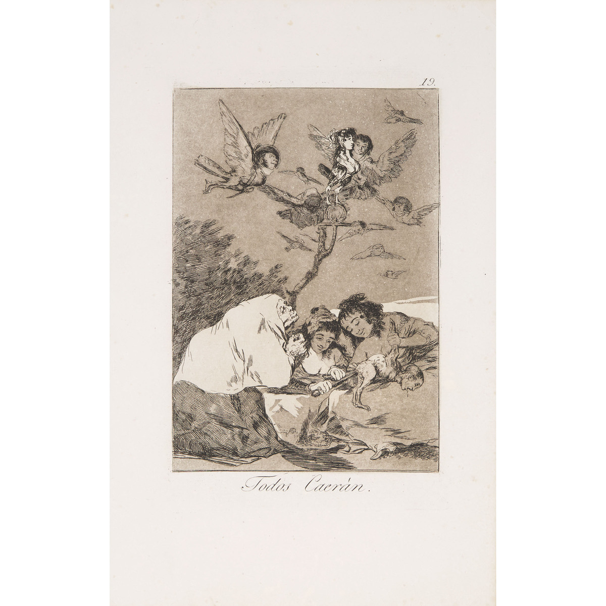 Francisco José de Goya y Lucientes (1746-1828), LOS CAPRICHOS, CA. 1855-1878 [D. 40-111; H. 38-109], - Image 6 of 55