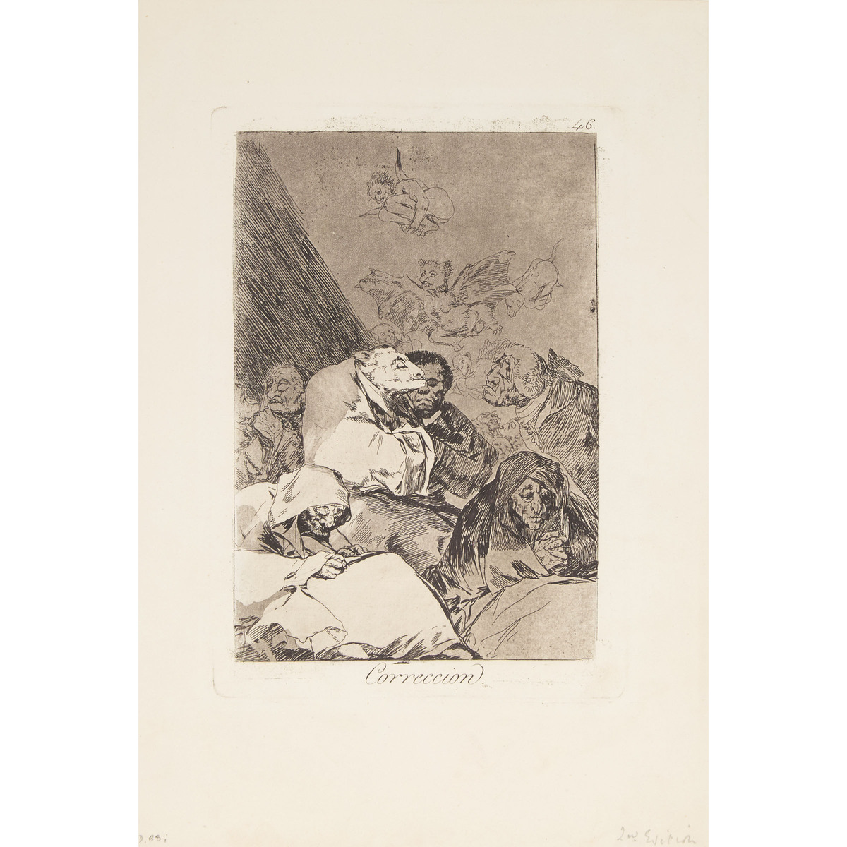 Francisco José de Goya y Lucientes (1746-1828), LOS CAPRICHOS, CA. 1855-1878 [D. 40-111; H. 38-109], - Image 27 of 55