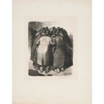 Théophile Steinlen (1859-1923), ASSOCIATION DE MALFAITEURS, 1897 [C. 202], signed, a proof aside fro