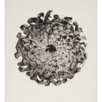 John Massey (b. 1950), BLACK EYE, 1988-89, 28 x 26 in — 71.1 x 66 cm