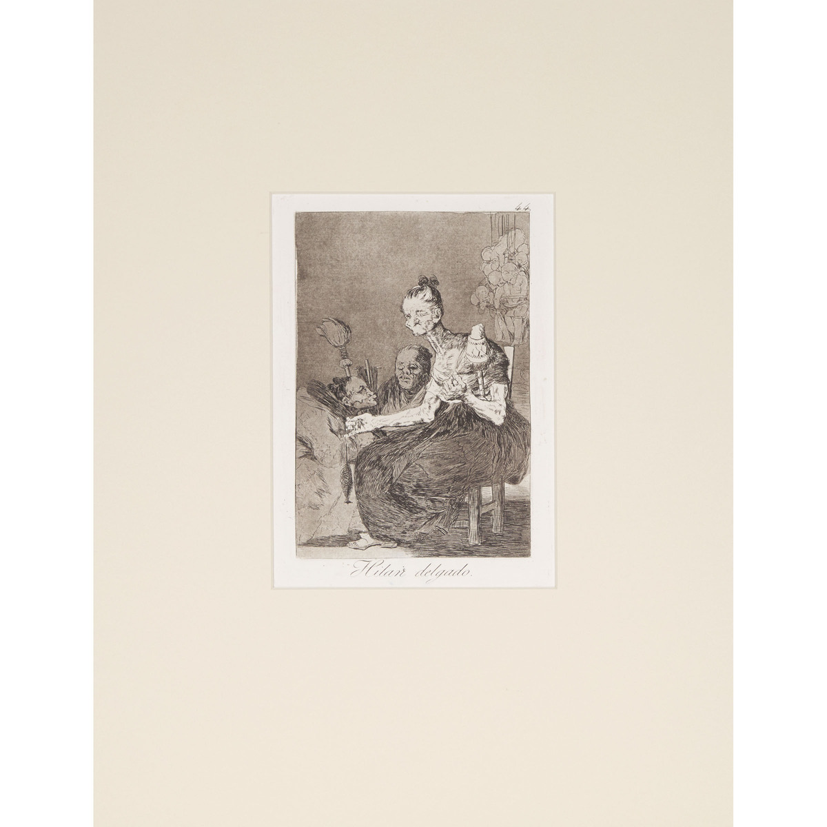 Francisco José de Goya y Lucientes (1746-1828), LOS CAPRICHOS, CA. 1855-1878 [D. 40-111; H. 38-109], - Image 23 of 55