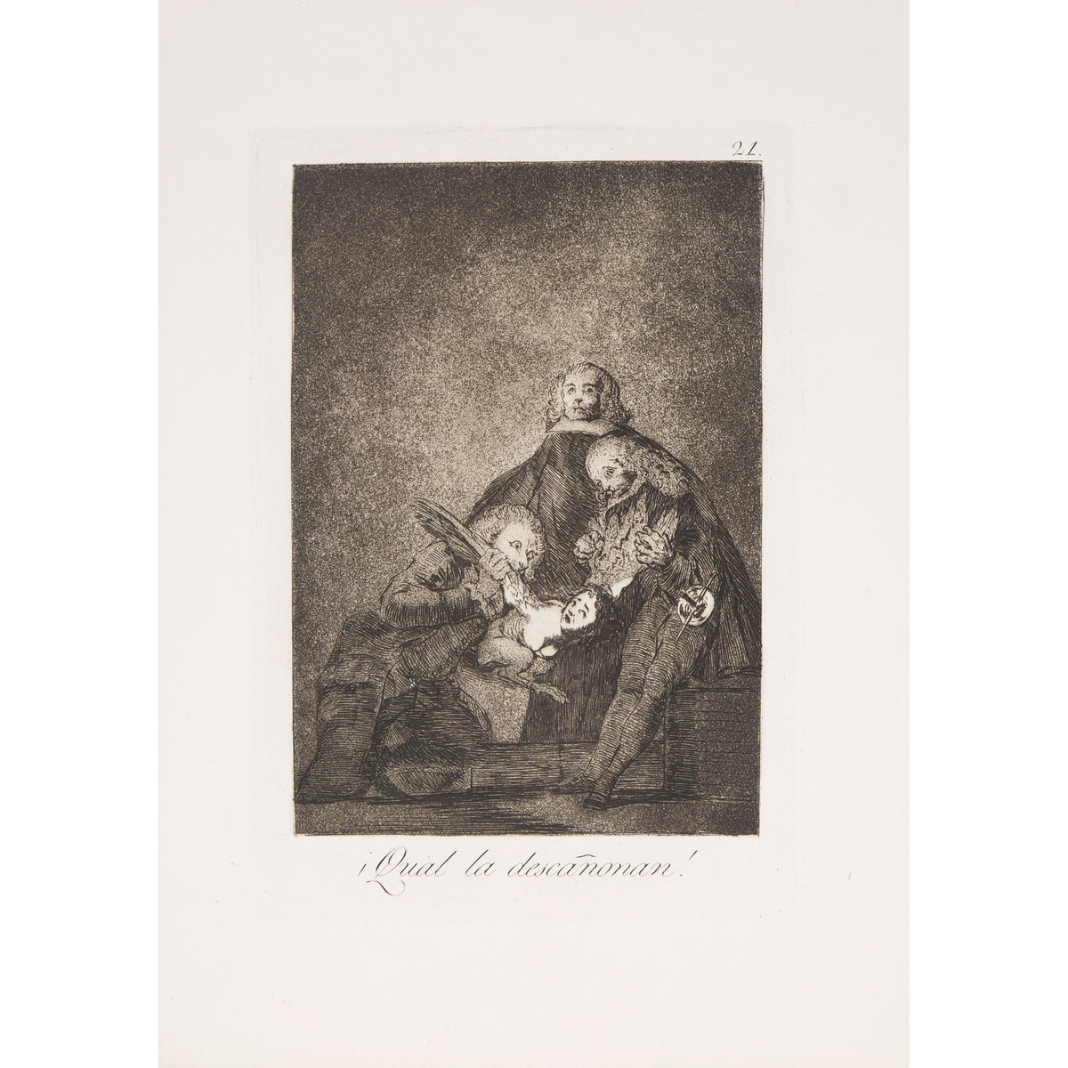 Francisco José de Goya y Lucientes (1746-1828), LOS CAPRICHOS, CA. 1855-1878 [D. 40-111; H. 38-109], - Image 12 of 55