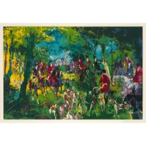 LeRoy Neiman (1921-2012), CHATEAU HUNT, 1979, signed and numbered 177/300; published by Styria Studi