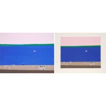 William Perehudoff, RCA (1918-2013), TWO WORKS FROM "PRINCE ALBERT NATIONAL PARK; WASKESIU LAKE," 19