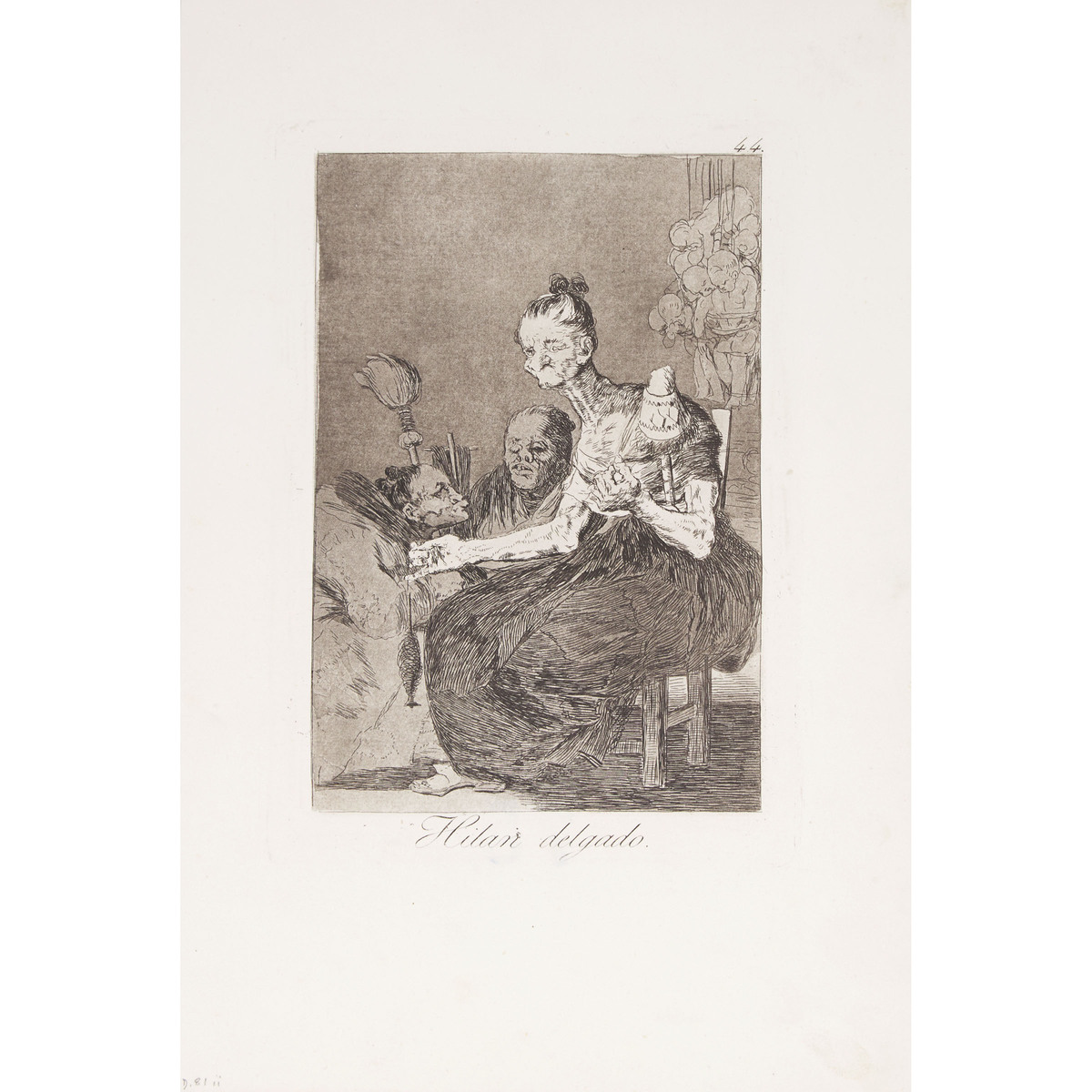 Francisco José de Goya y Lucientes (1746-1828), LOS CAPRICHOS, CA. 1855-1878 [D. 40-111; H. 38-109], - Image 24 of 55