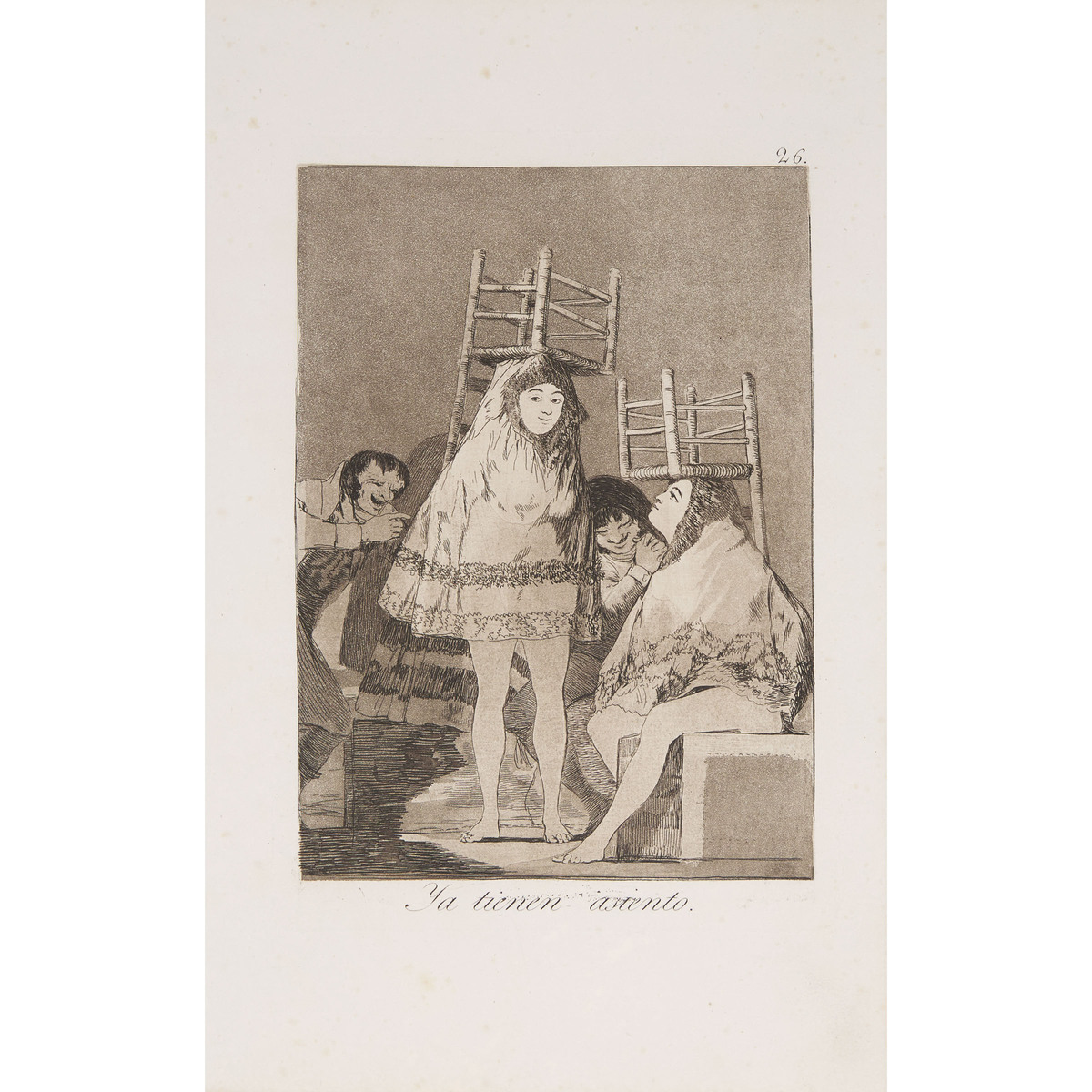 Francisco José de Goya y Lucientes (1746-1828), LOS CAPRICHOS, CA. 1855-1878 [D. 40-111; H. 38-109], - Image 15 of 55