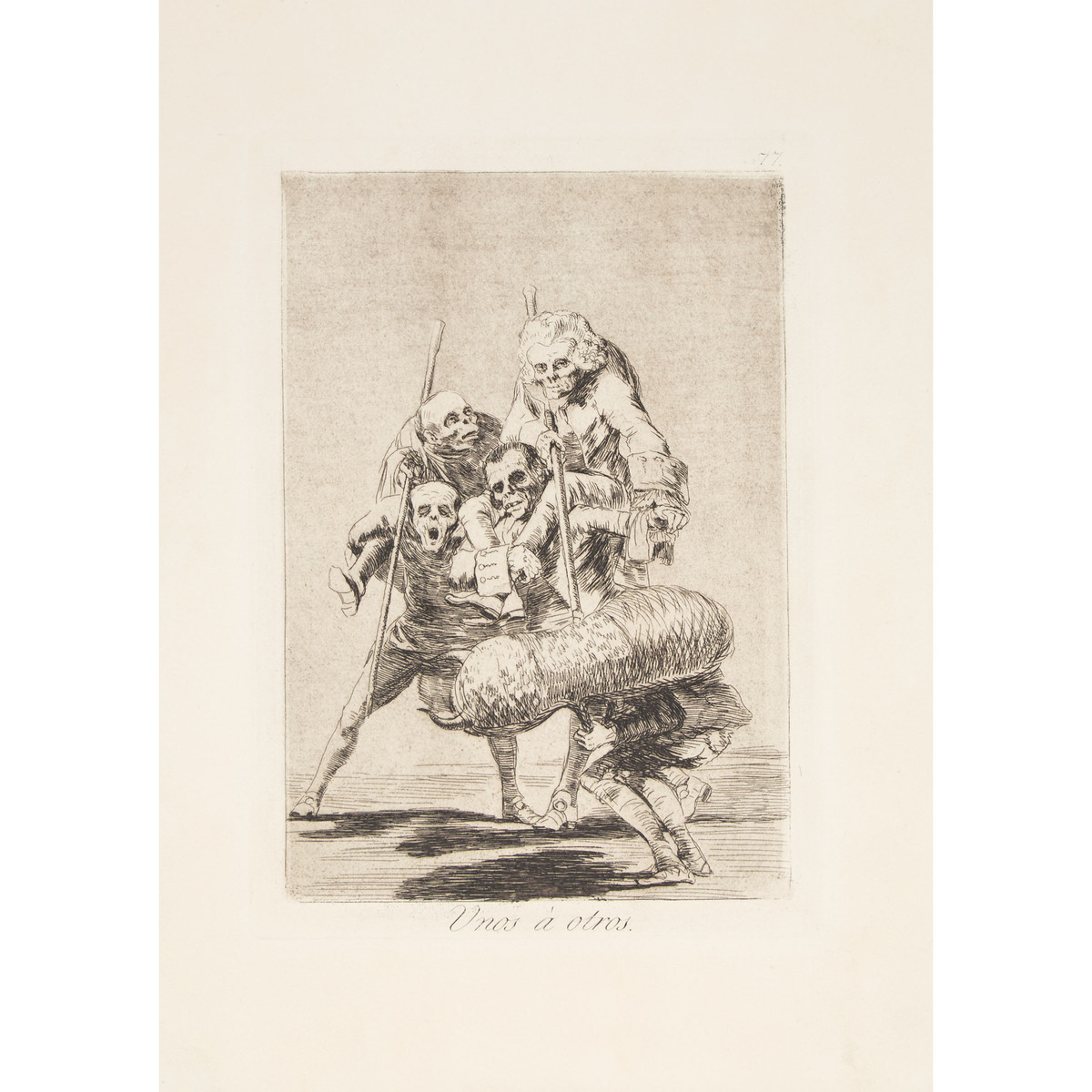 Francisco José de Goya y Lucientes (1746-1828), LOS CAPRICHOS, CA. 1855-1878 [D. 40-111; H. 38-109], - Image 54 of 55