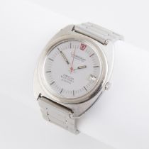 Omega Constellation F300Hz Electric Wristwatch, With Date, circa 1970; reference #198.002; 37mm; cal