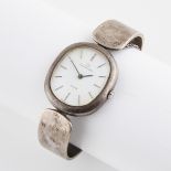 Lady's Eterna-Matic Sahida Wristwatch, circa 1960's; 28mm; cal.1446K automatic wind movement; oval d