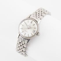 Lady's Omega Wristwatch, With Date, circa 1960's; reference #566.022; movement #32495976; 20mm; cal.