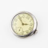 Rolex 'Trench' Wristwatch, circa 1918; reference #569; 34mm; 15 jewel movement; dial marked for Birk