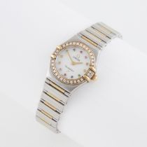 Lady's Omega Constellation 'Iris' Wristwatch, circa 2005; reference #1360.79.00; case #59792765; 22m