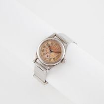 Solar 'Aqua' Wristwatch, circa 1938; case #179605; 29mm; unsigned 17 jewel Rolex cal.59 movement; in