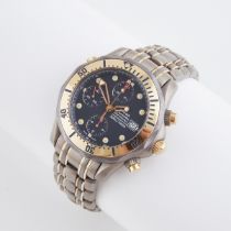 Omega Seamaster Professional 300 Wristwatch, With Date And Chronograph, circa 1990's; reference #229