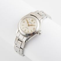 Lady's Tudor Oyster Princess Wristwatch, circa 1955; reference #7953; case #219787; 22mm; 25 jewel c
