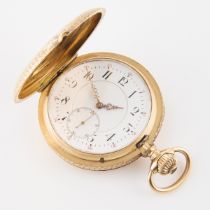 International Watch Co. Stemwind Pocket Watch, circa 1890; case #201774; movement #184021; 56mm; cal