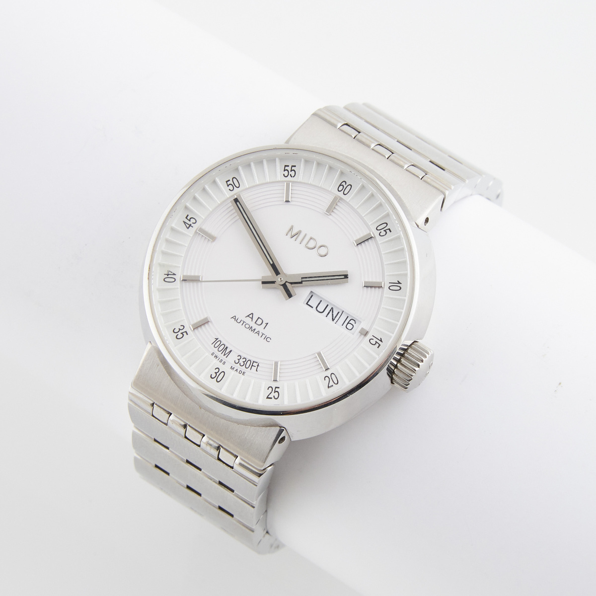 Mido 'All Dial' Wristwatch, With Day & Date, circa 2010; reference M8330; case #14HA0170087; 39mm; 2