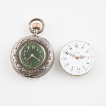 Tiffany & Co., N.Y. Pocket Watch And Movement, the lady's openface, stem wind lever-set pocket watch
