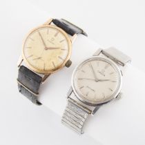 Two Omega Wristwatches, the first a Seamaster, circa 1958, reference #2964.1.SC.2970; 33mm; 17 jewel