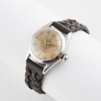 Lady's Tudor Oyster Princess Wristwatch, With Date, circa 1954; reference #7907; case #176197; 25mm;