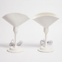 Pair of Frederik Roijé 'Spineless' Table Lamps, c.2008, height 14 in — 35.6 cm (2 Pieces)