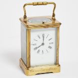 French Repeating Carriage Clock, 1889, height 5.25 in — 13.3 cm