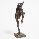 Robert Howard Cook (American, 1921-2017), DANCING NUDE, height 11.1 in — 28.2 cm