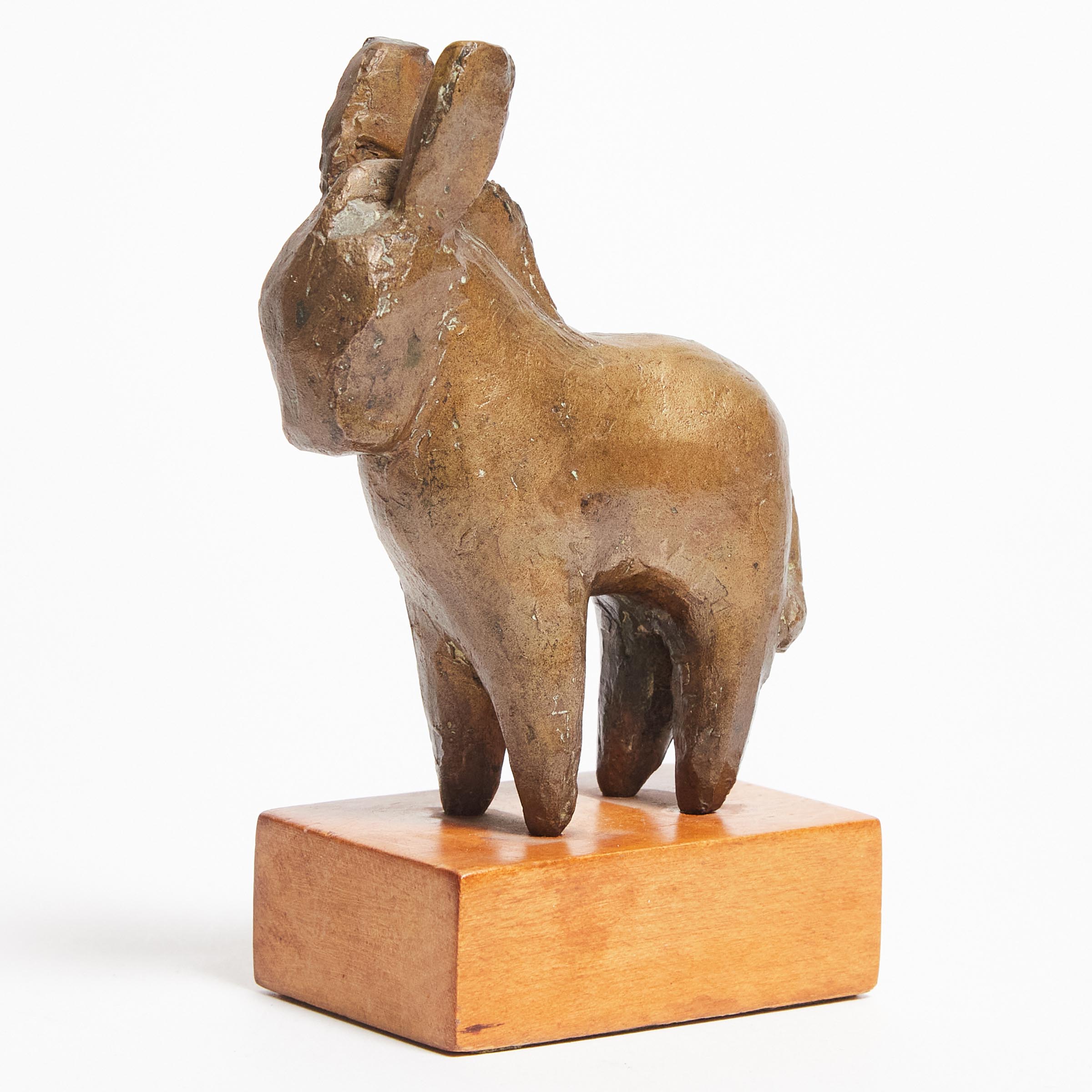 Cleo Hartwig (American, 1911-1988), DONKEY, height 4.75 in — 12.1 cm