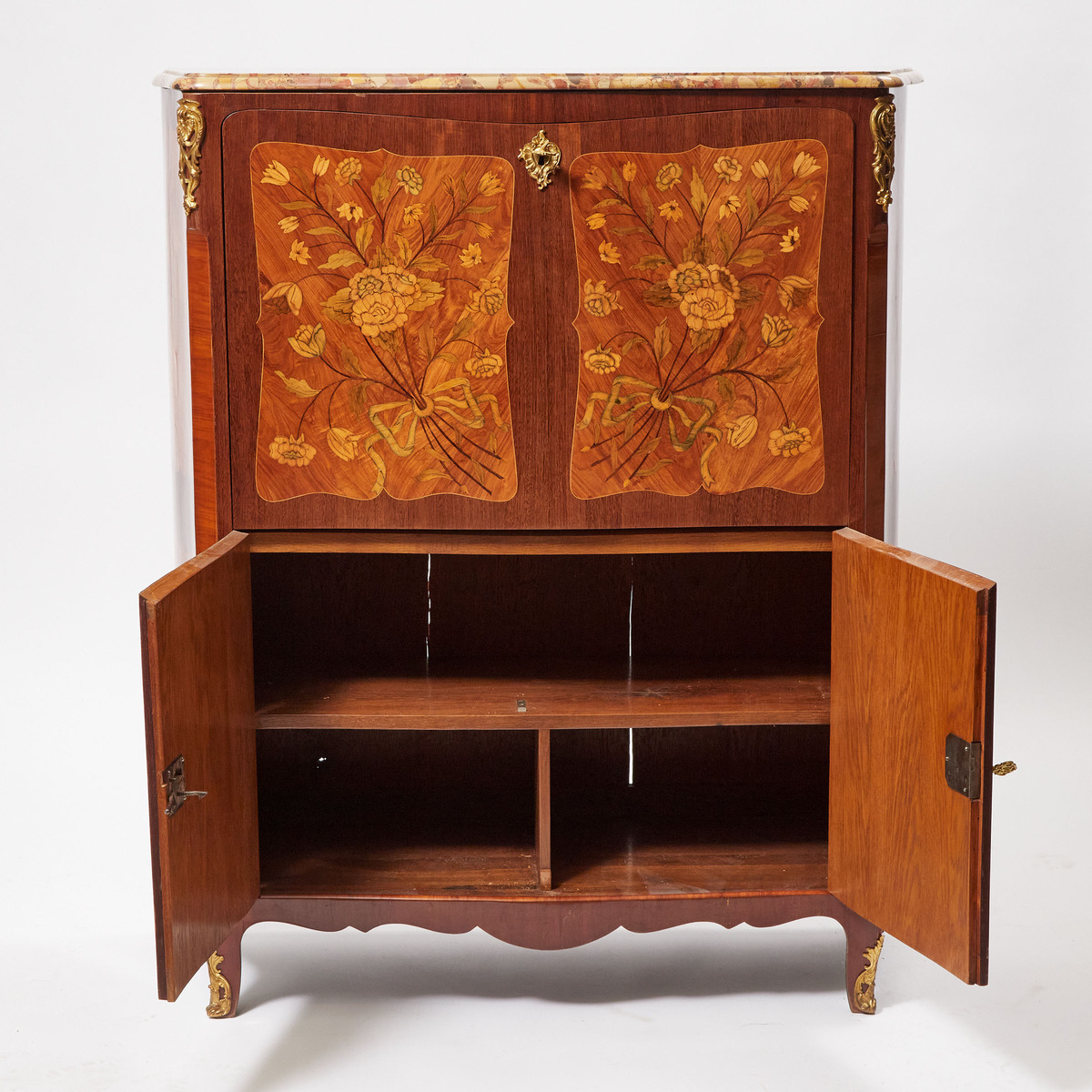 Louis XV 'Secrétaire à Abattant' or Fall Front Desk, 19th/20th century - Image 4 of 4