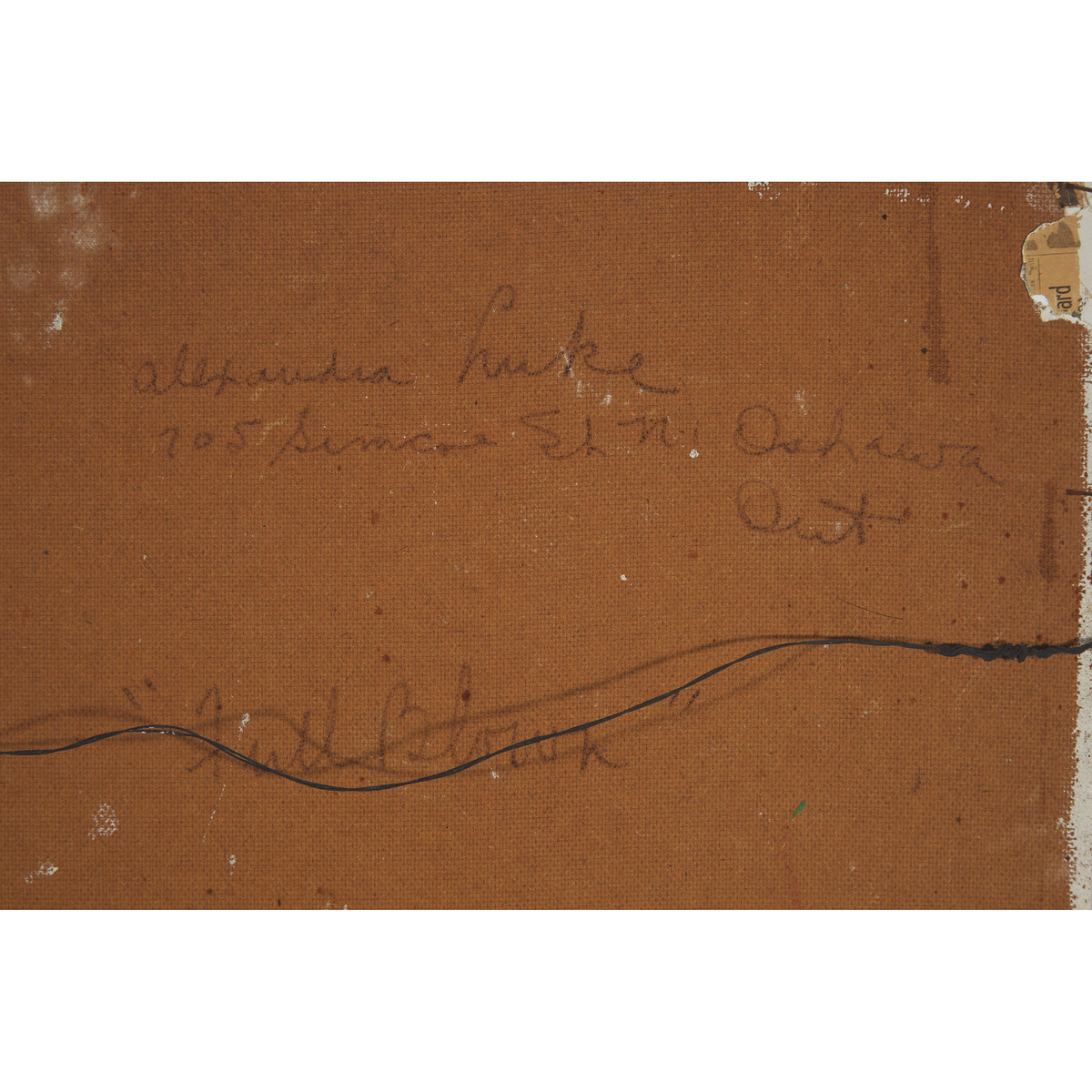 Alexandra Luke, OSA (1901-1967), FULL BLOWN, 1953, 32 x 28 in — 81.3 x 71.1 cm - Image 5 of 6