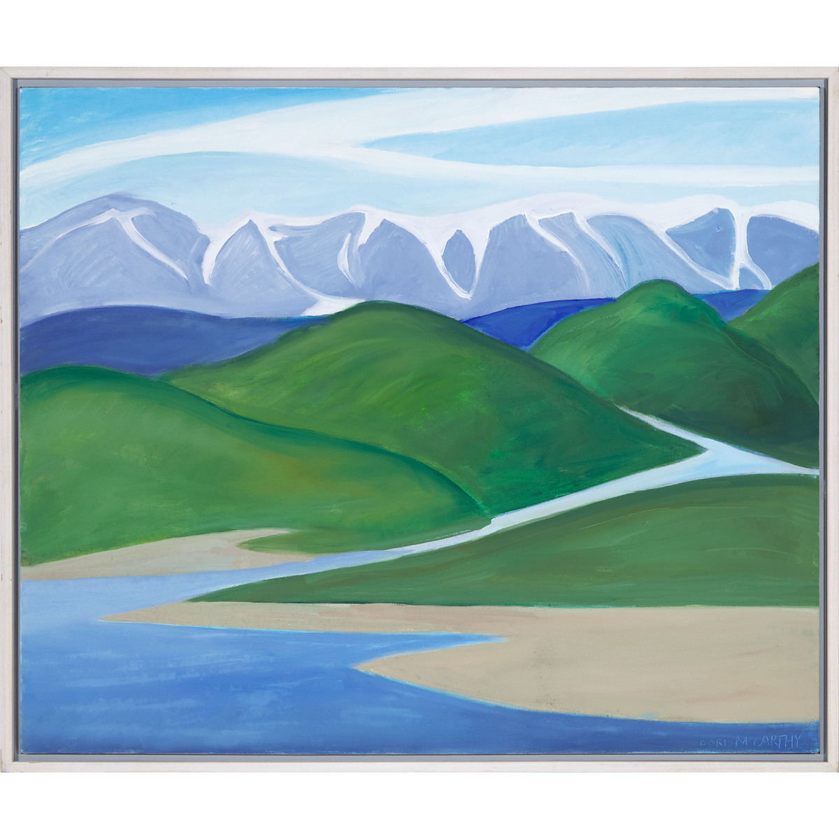 Doris Jean McCarthy, OSA, RCA (1910-2010), THE STREAM FROM THE FOOTHILLS, 2005, 30 x 36 in — 76.2 x - Image 2 of 7