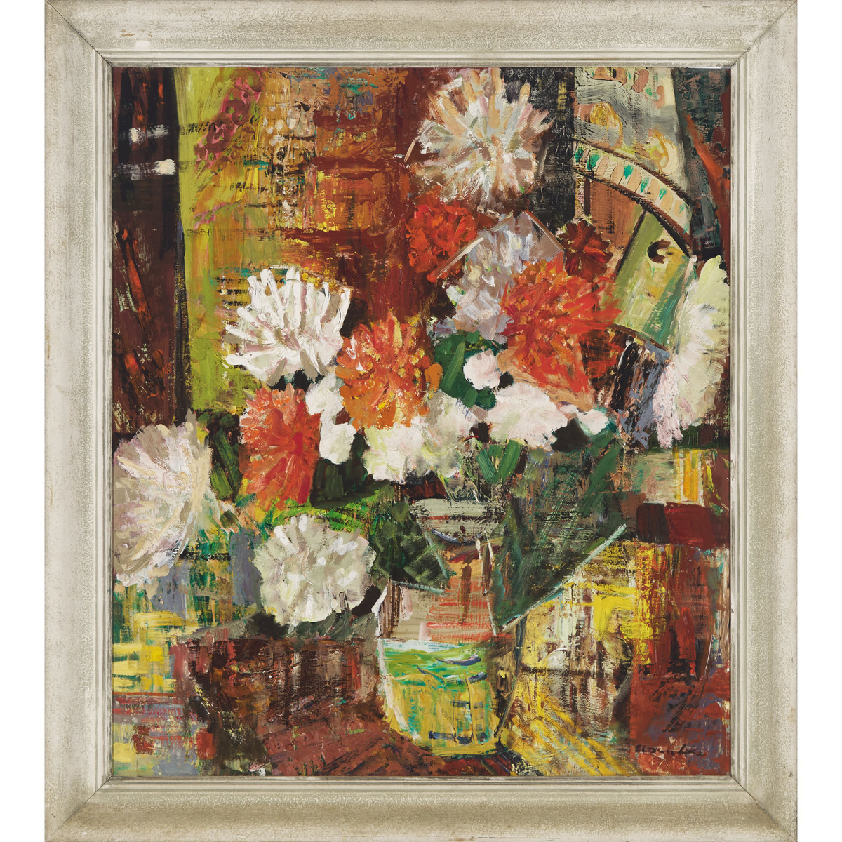 Alexandra Luke, OSA (1901-1967), FULL BLOWN, 1953, 32 x 28 in — 81.3 x 71.1 cm - Image 2 of 6