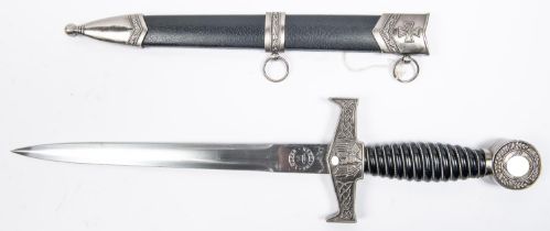 A modern Third Reich "fantasy" dagger, by Louper, Solingen, in its sheath. New Condition £50-70