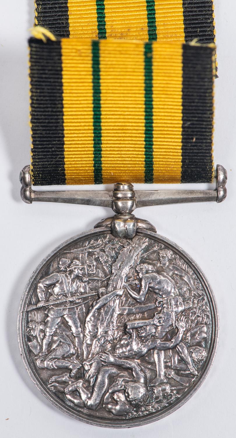 Ashantee Medal 1874, no clasp (1753 Pte C Tandy A.S.C. 1873-4), VF. With photocopies and - Image 2 of 2