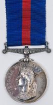 New Zealand 1865 to 1866 medal (1381 Fredk Eaton, 4th Batn Mility Trn). GVF. 76 awarded to this