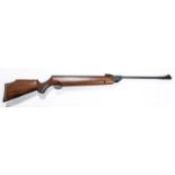 **A .22" Webley Patriot break action air rifle, number 846126, with adjustable rearsight, telescopic