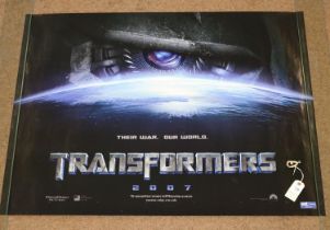 4 2007 original Film Posters. All DreamWorks/Paramount 2x 'TRANSFORMERS', 'Coming Soon'
