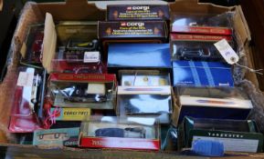 Quantity of various makes. Models of Yesteryear, Vanguards, Corgi, Dinky and others. Lot include