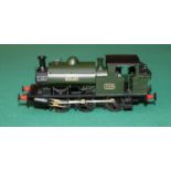 A fine quality brass OO gauge 2-rail electric Great Western 0-6-0 outside cylinder saddle tank