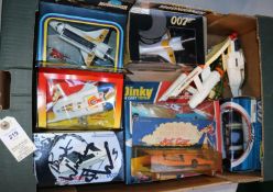 TV & film related model by Corgi & Dinky. Includes, Dinky Pink Panther jet car, Corgi Buck Rogers