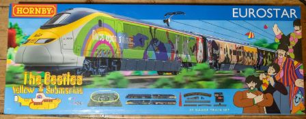 Hornby R1253 Eurostar "The Beatles Yellow Submarine" Train set. This is a Brand new set ready to