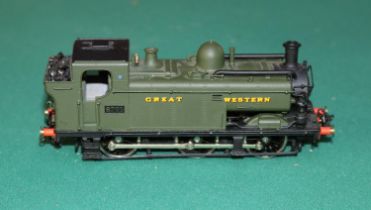 A fine quality Korean by Sammongs. A brass OO gauge 2-rail electric GWR Class 97XX 0-6-0