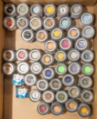 50 assorted matt Humbrol enamel paints. various colours.( some duplication). All brand new and
