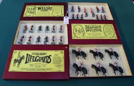 3 Britains Limited edition collectors sets. No.6037, The Life Guards, No.3420, Seaforth