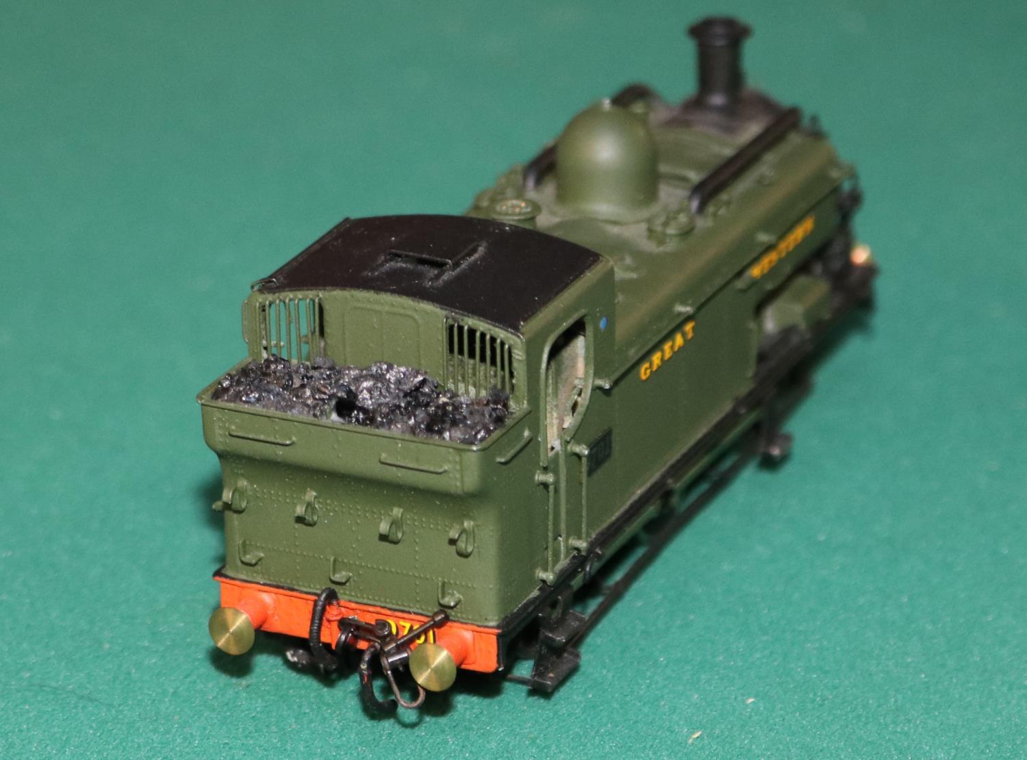 A fine quality Korean by Sammongs. A brass OO gauge 2-rail electric GWR Class 97XX 0-6-0 - Image 4 of 5
