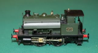 A fine quality brass OO gauge 2-rail electric Great Western outside cylinder 0-6-0 Saddle Tank