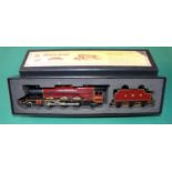 Modern Bassett-Lowke 3-rail electric LMS Princess Class Pacific Locomotive and tender "Princess