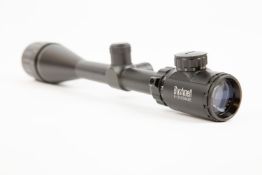 A good Bushnell 6-24x50 telescopic sight with lens cover. As New Condition in its original carton (