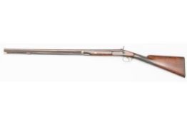 An SB 14 bore percussion sporting gun, 48